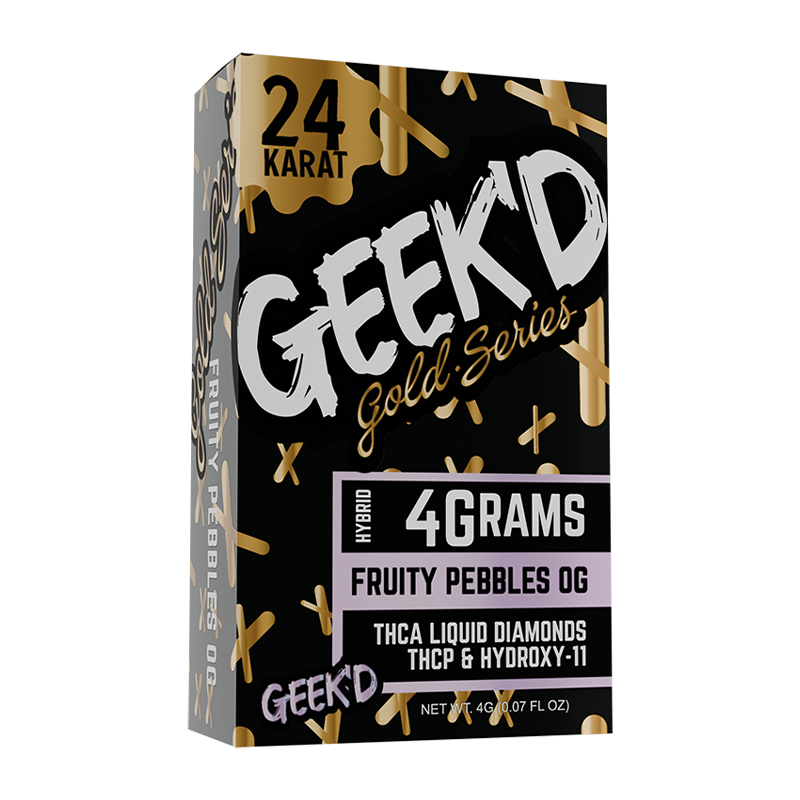 Geek'd 24K Gold Series Disposable 4 Gram