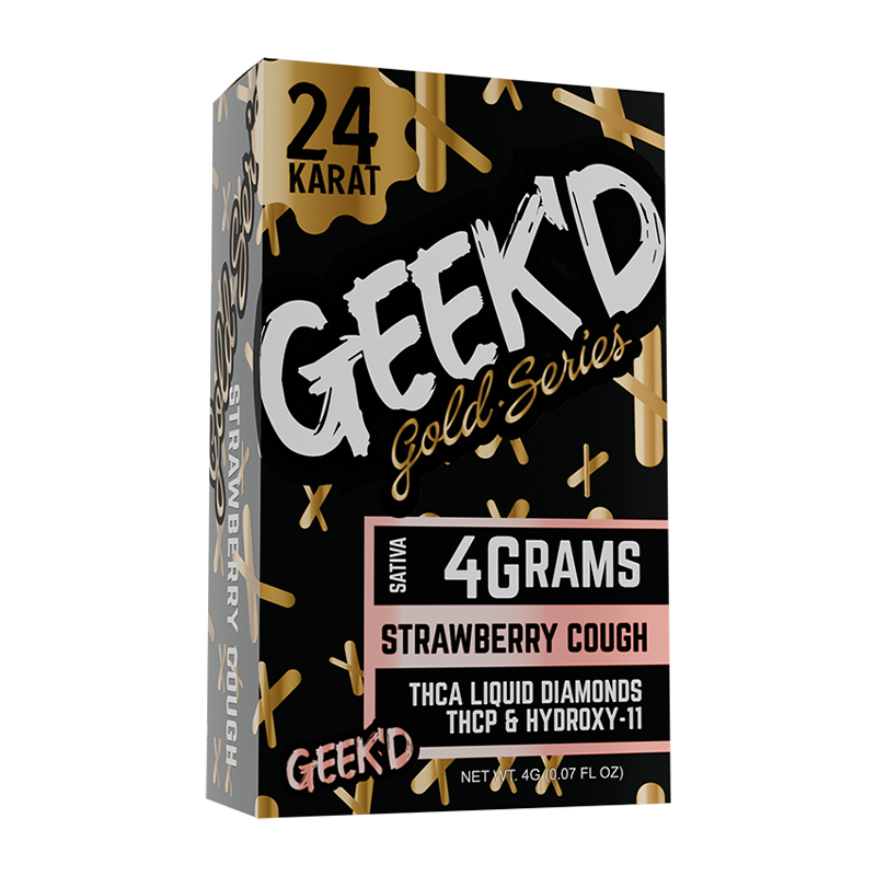 Geek'd 24K Gold Series Disposable 4 Gram