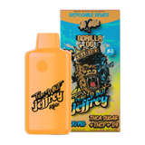 Trap'd Out Jeffrey D9 + THC-P + THCa Sugar Disposables 3 Gram