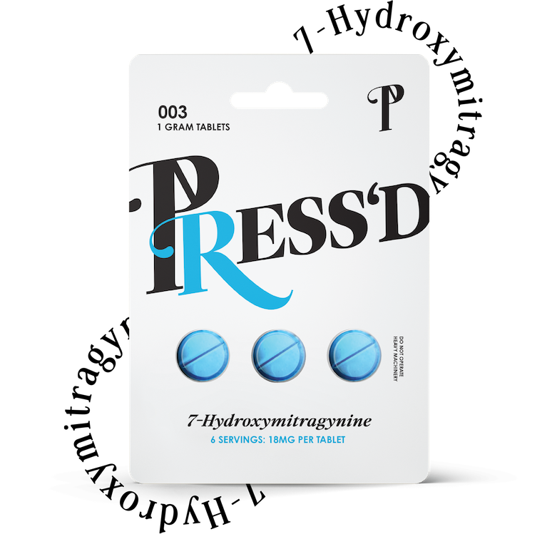 Press'd 7-Hydroxy Tablets 3ct