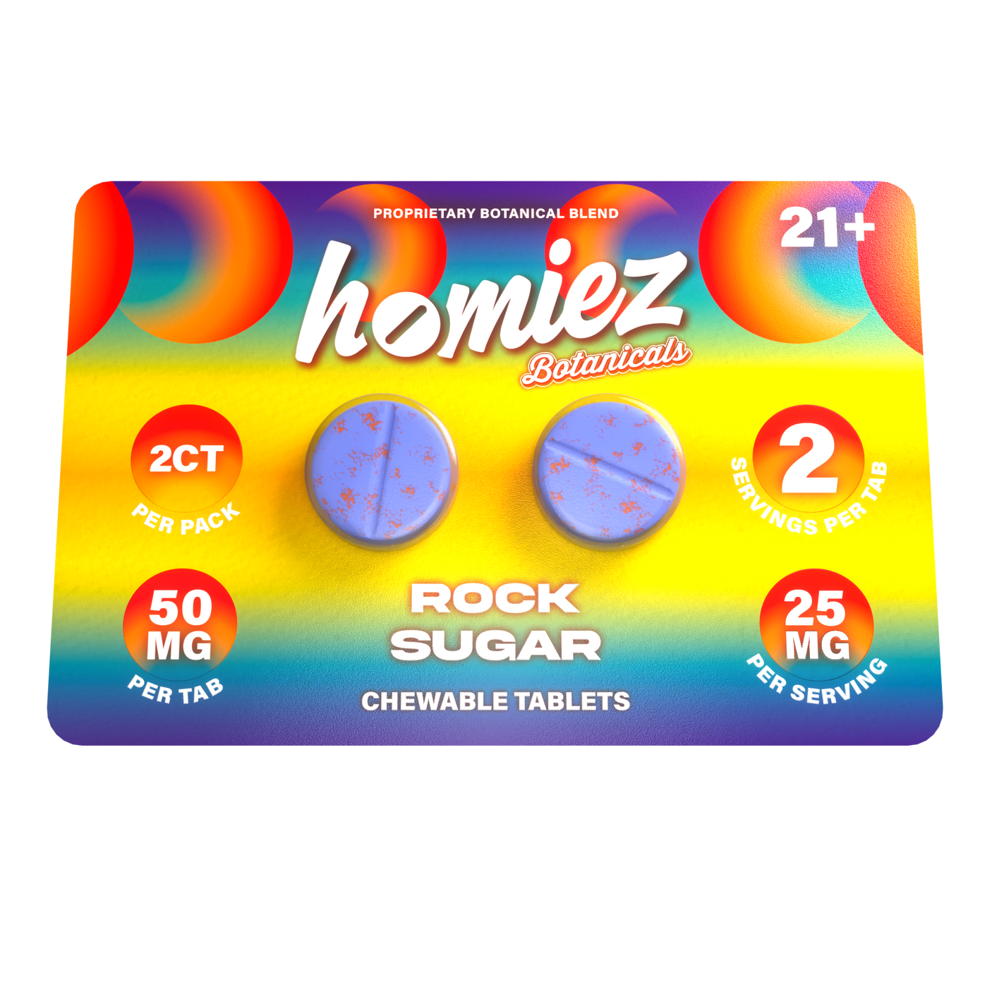 Homiez Botanicals Tablets 50mg