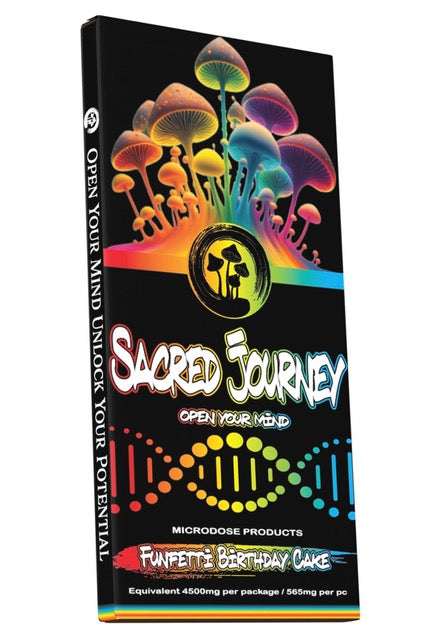 Sacred Journey Mushroom Chocolate Bar