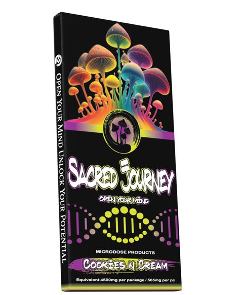 Sacred Journey Mushroom Chocolate Bar