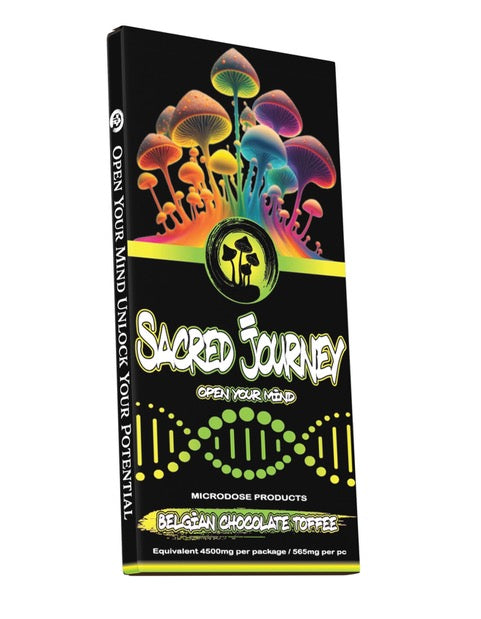 Sacred Journey Mushroom Chocolate Bar