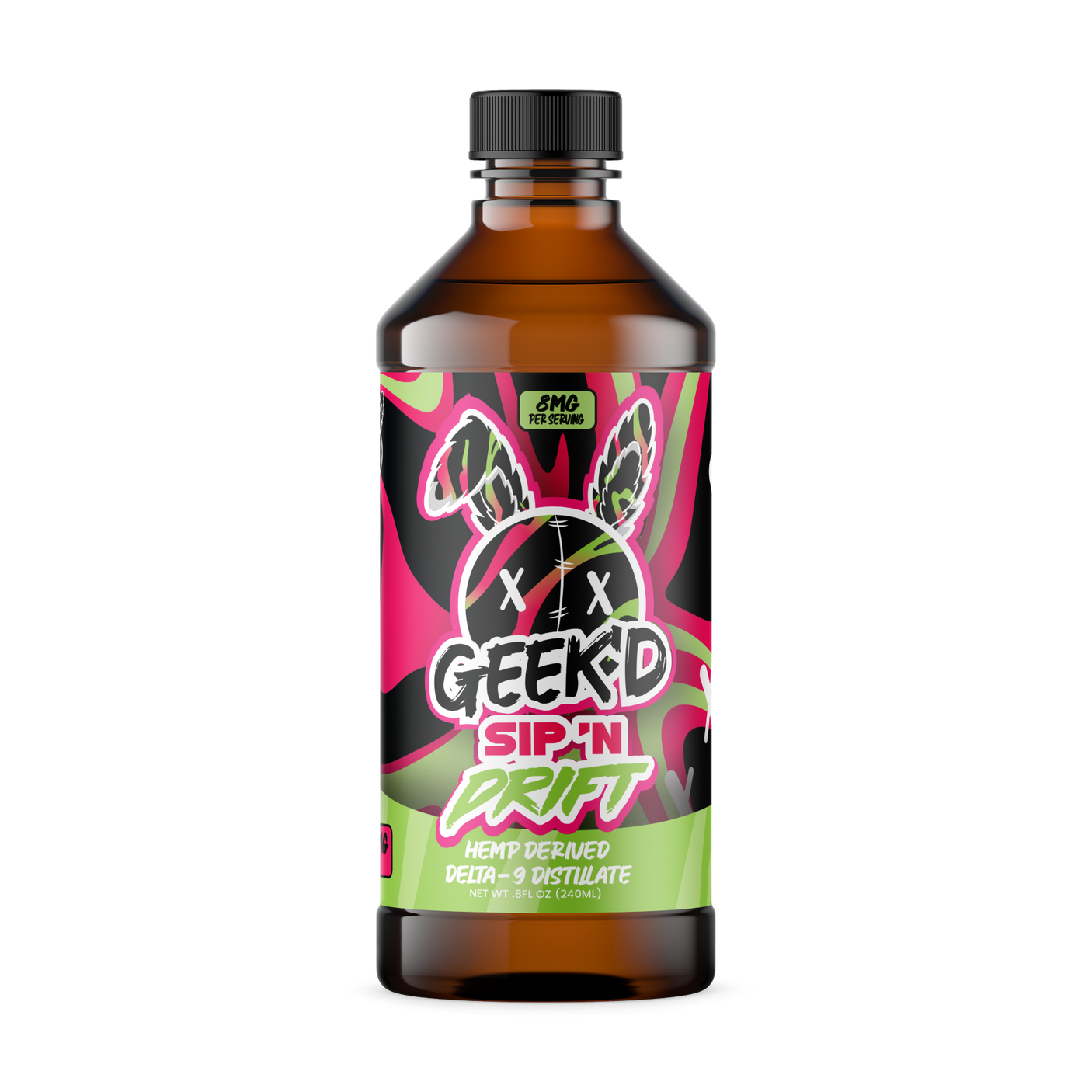 Geek'd Delta-9 Syrup 240mL