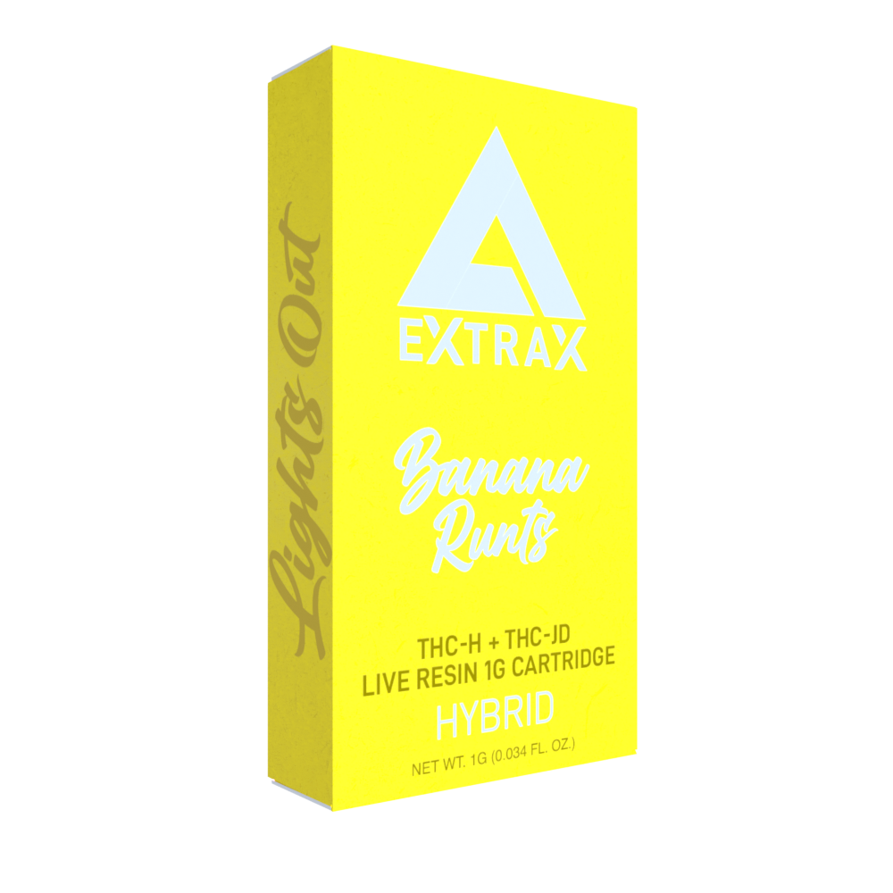 Extrax THC-H + THC-JD Lights Out Cartridge 1 Gram