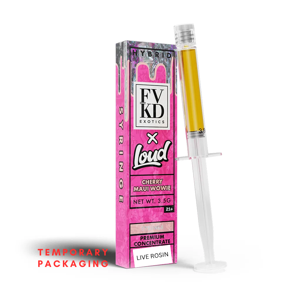 FVKD x Loud THC-P Live Rosin Syringes 3.5 Gram