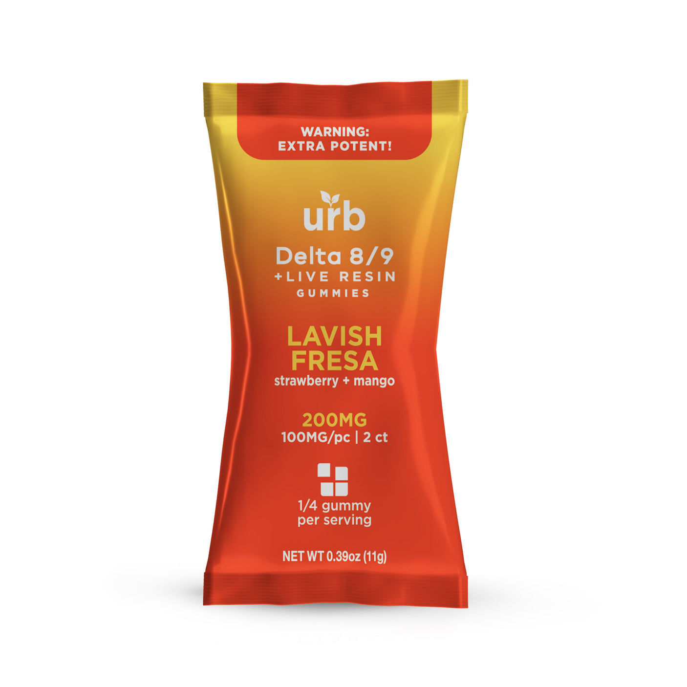 Urb D8 + D9 Gummies 50 x 2ct Display
