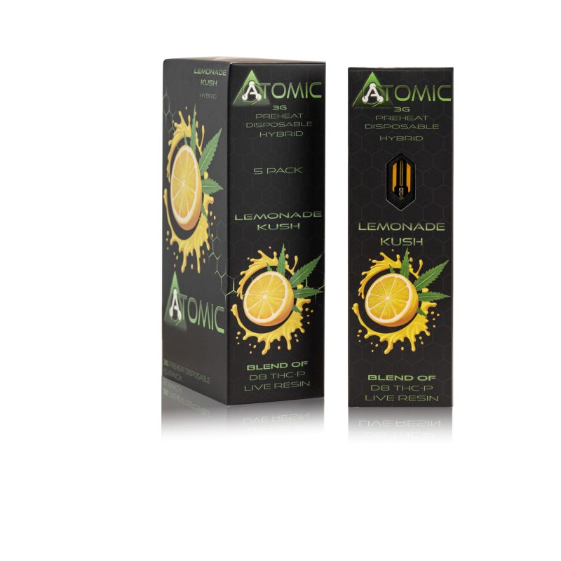 Atomic D8 + THC-P Disposable 3 Gram