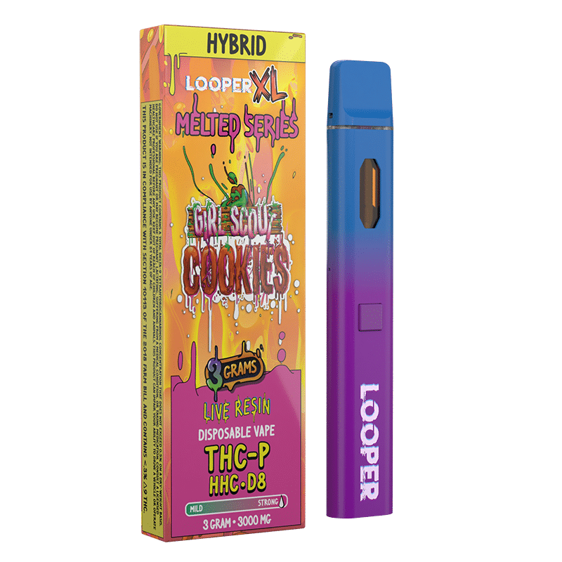Looper XL Melted Series Live Resin Disposable 3 Gram Mega Distribution Looper XL Melted Series Live Resin Disposable 3 Gram Mega Distribution