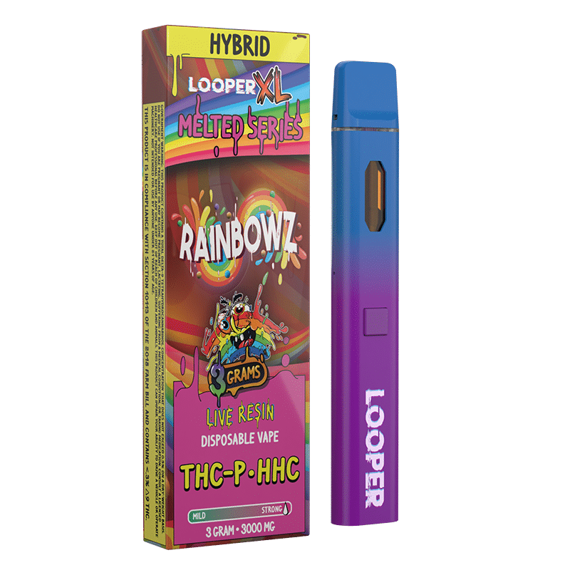 Looper XL Melted Series Live Resin Disposable 3 Gram Mega Distribution Looper XL Melted Series Live Resin Disposable 3 Gram Mega Distribution