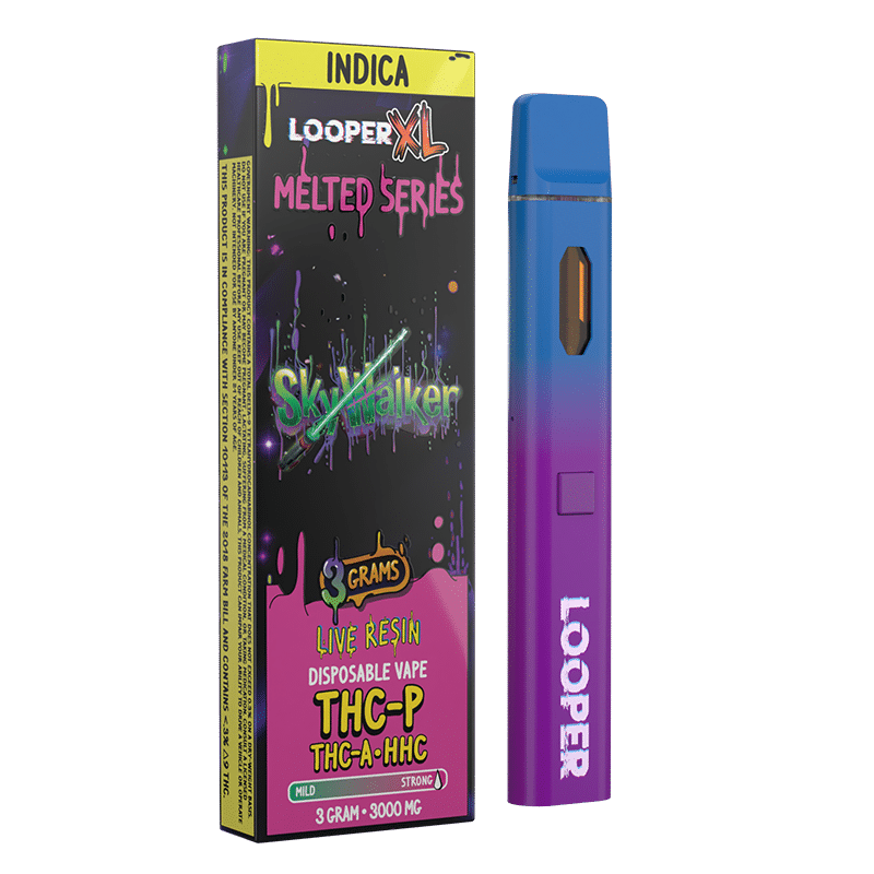 Looper XL Melted Series Live Resin Disposable 3 Gram Mega Distribution Looper XL Melted Series Live Resin Disposable 3 Gram Mega Distribution