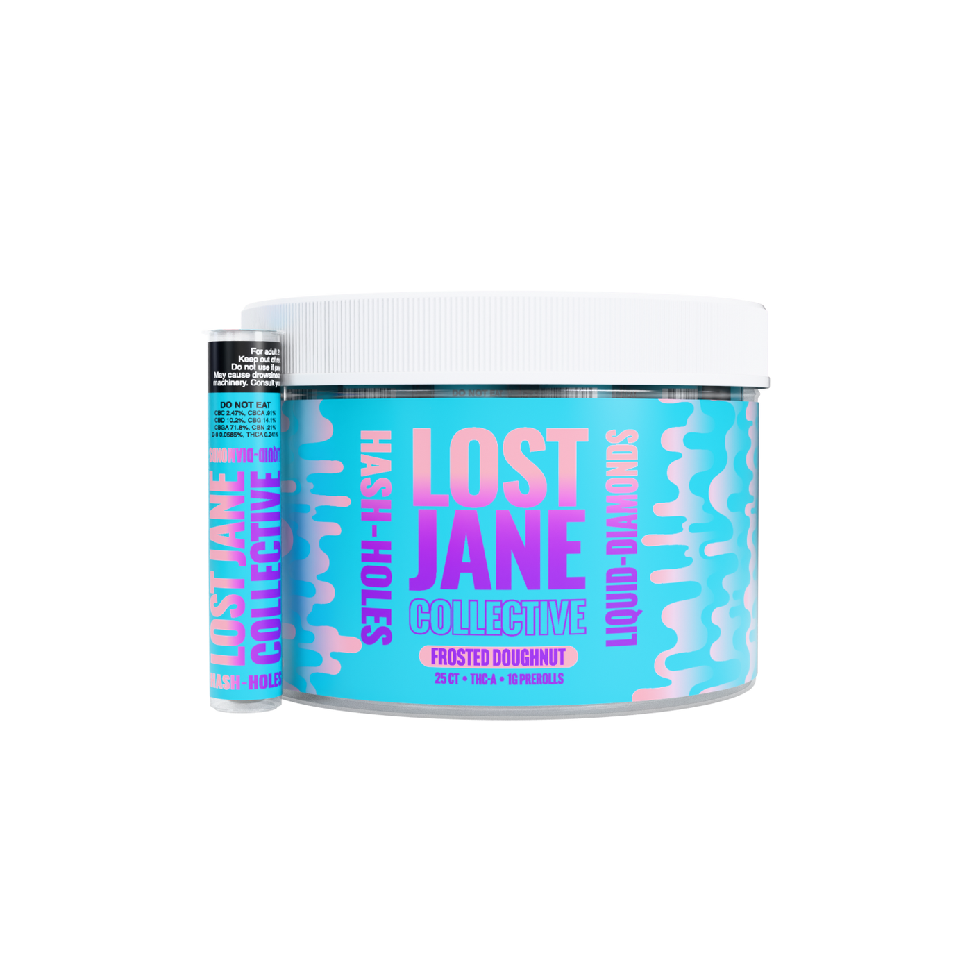 Lost Jane THCa Hash Holes 1 Gram x 25 Count