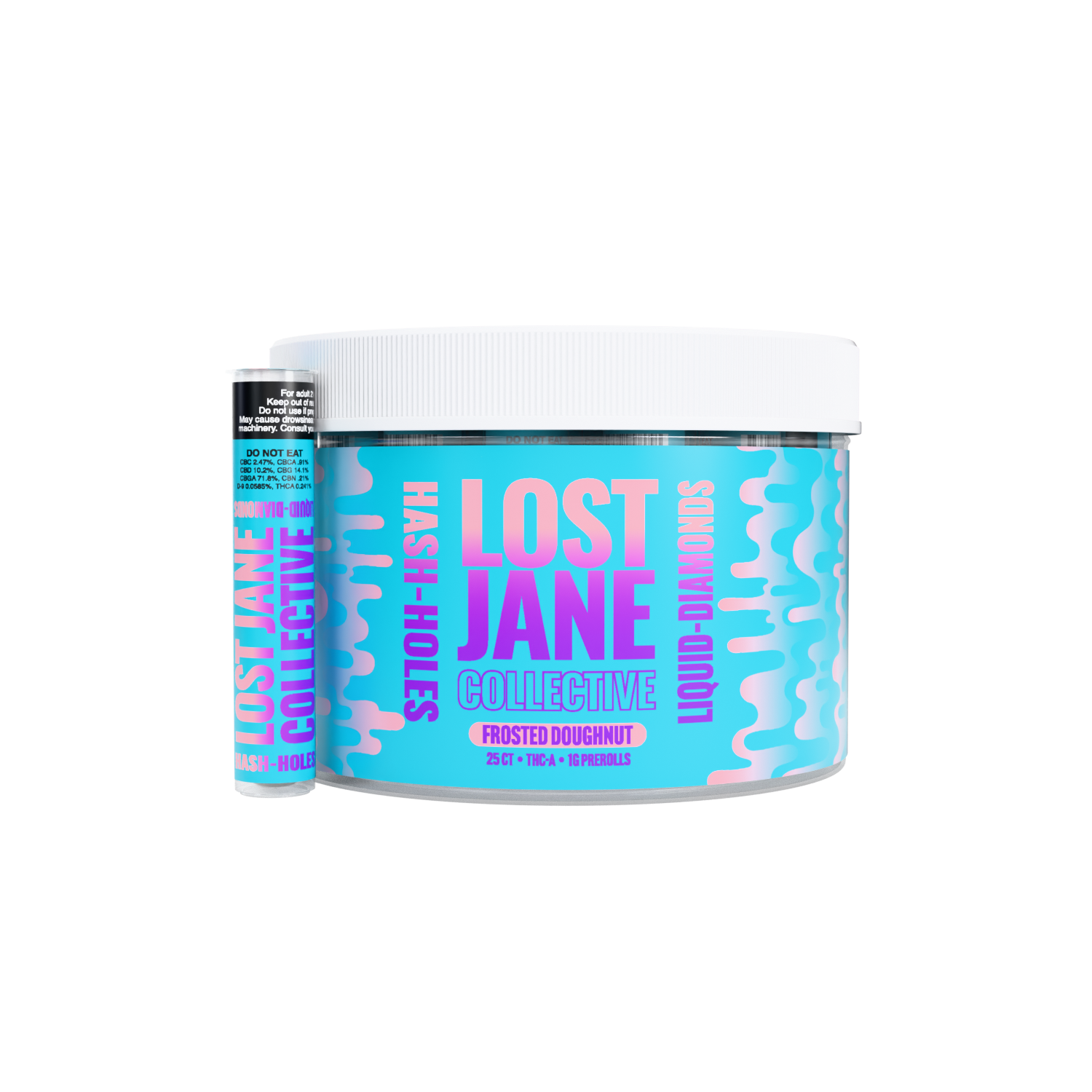 Lost Jane THCa Hash Holes 1 Gram x 25 Count