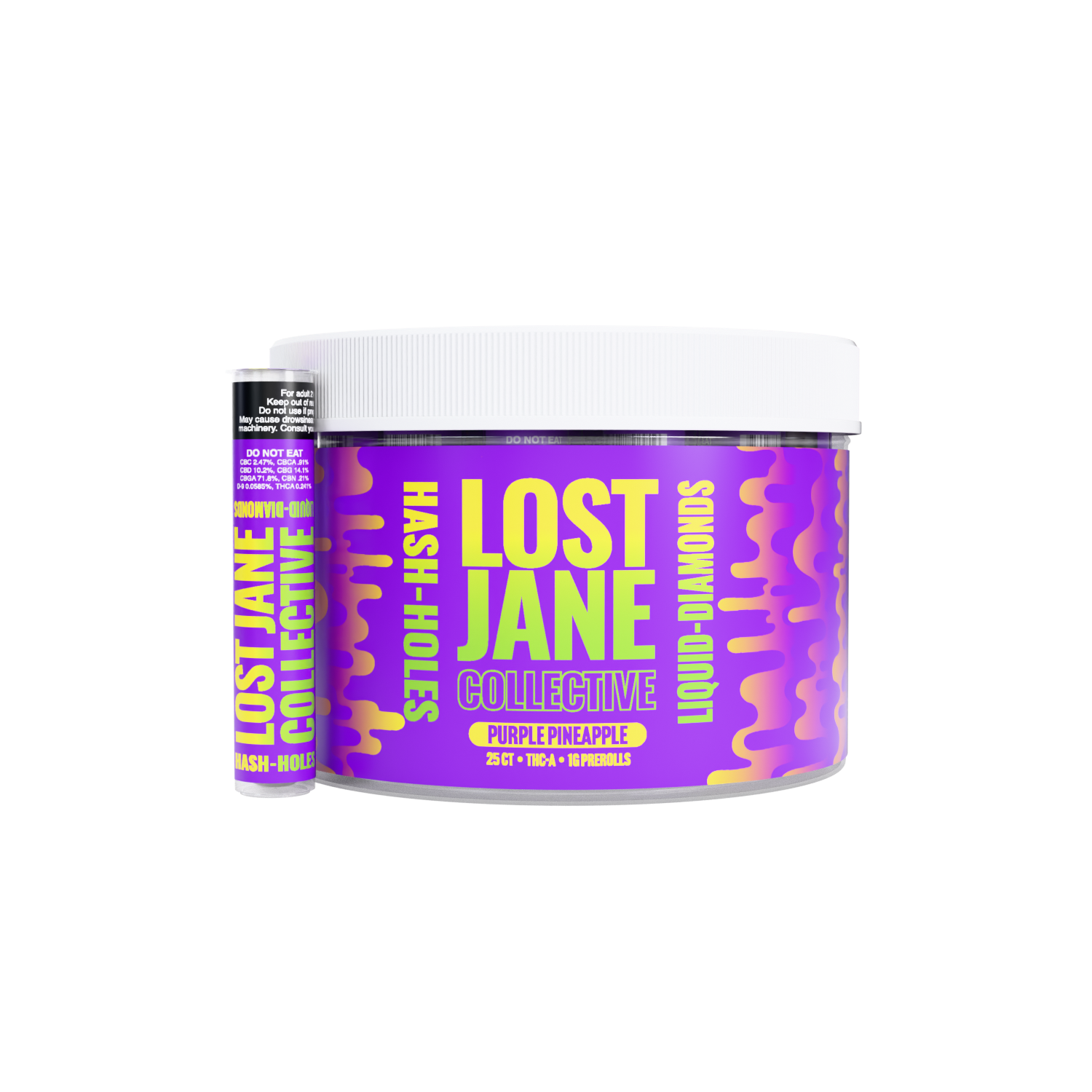 Lost Jane THCa Hash Holes 1 Gram x 25 Count