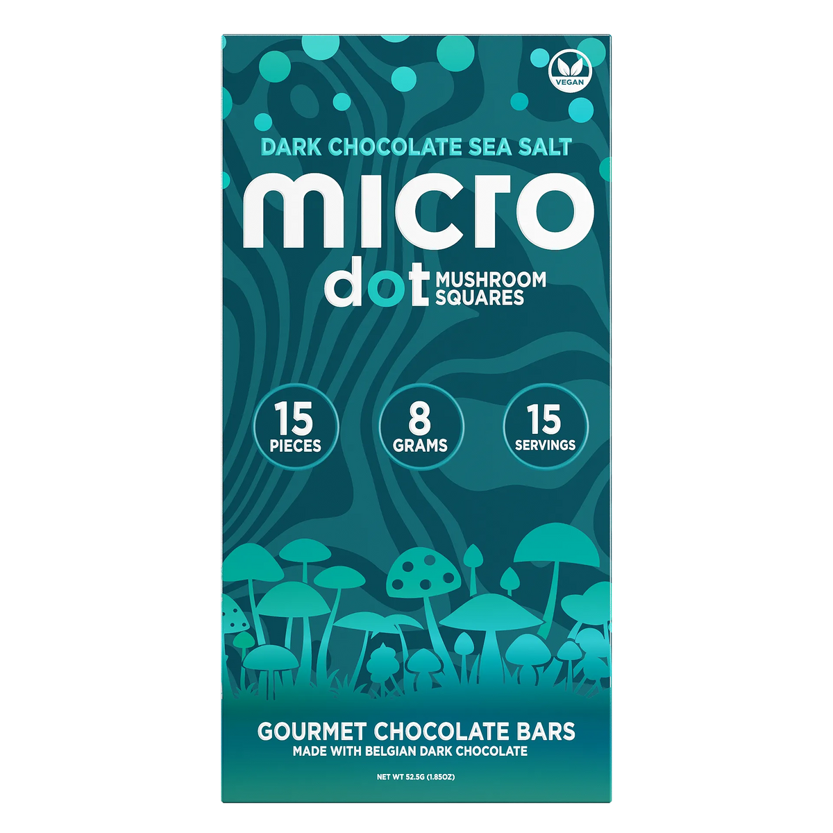 Micro Dot Mushroom Chocolate Bars
