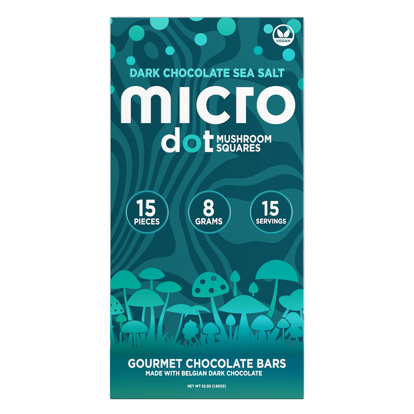 Micro Dot Mushroom Chocolate Bars