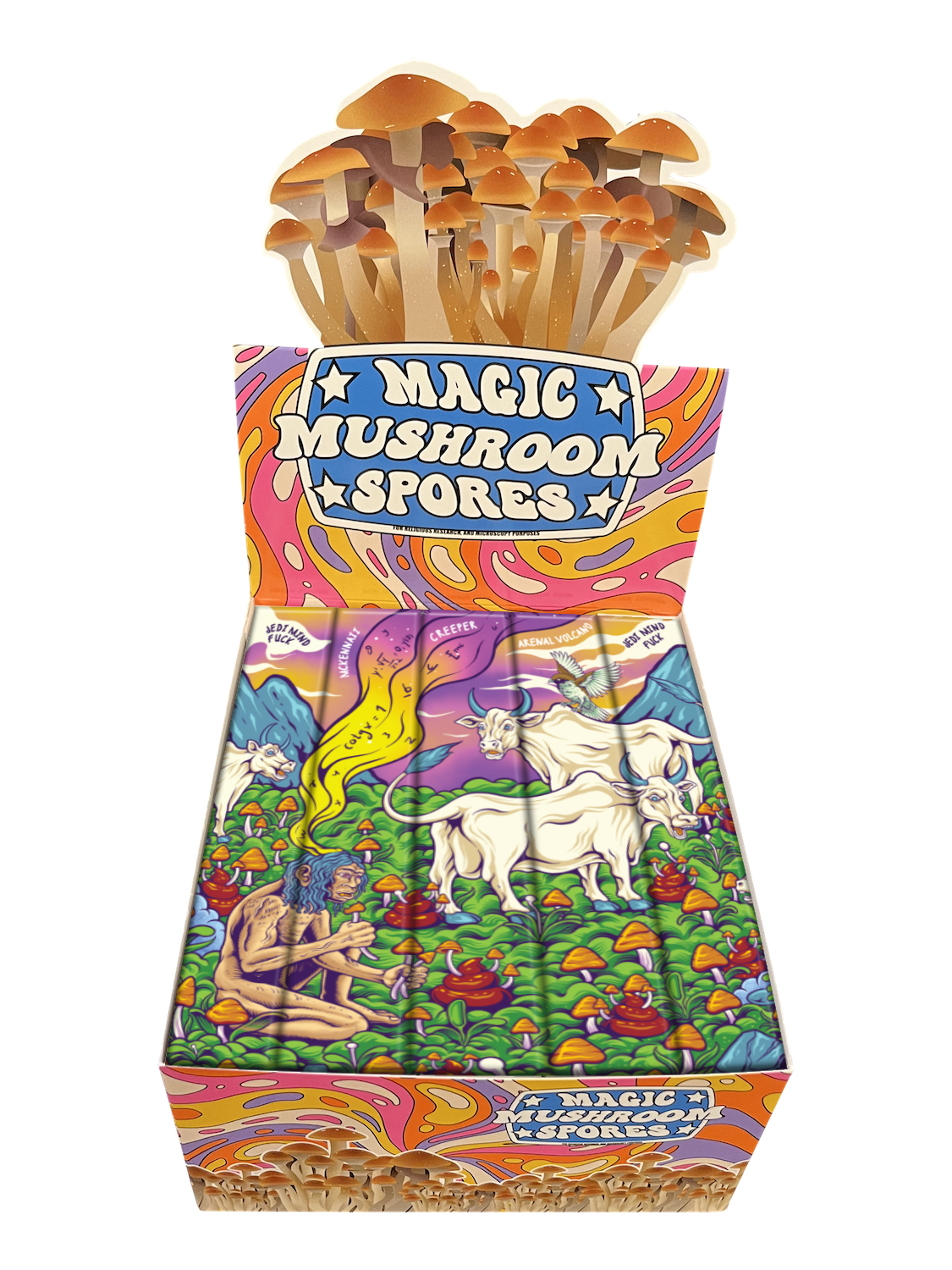 Lord of Spore Mushroom Spores "Stoned Ape" 5 Pack