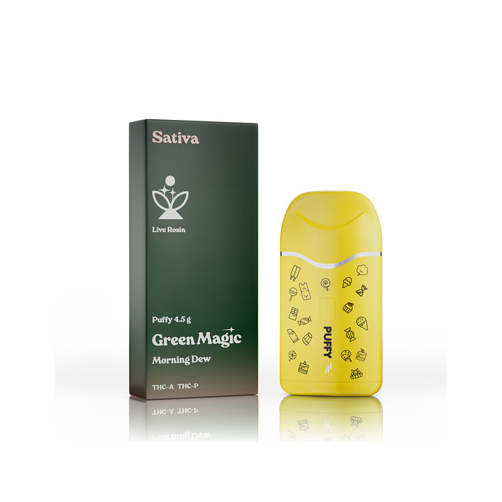 Puffy Green Magic Disposable 4.5 Gram Mega Distribution Puffy Green Magic Disposable 4.5 Gram Mega Distribution
