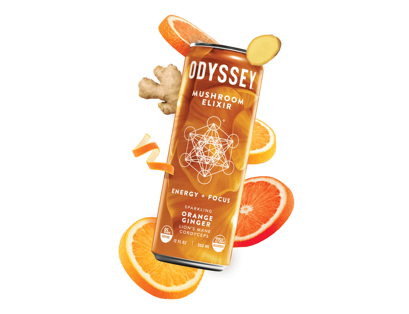 Odyssey Elixir Mushroom Sparking 12 pack