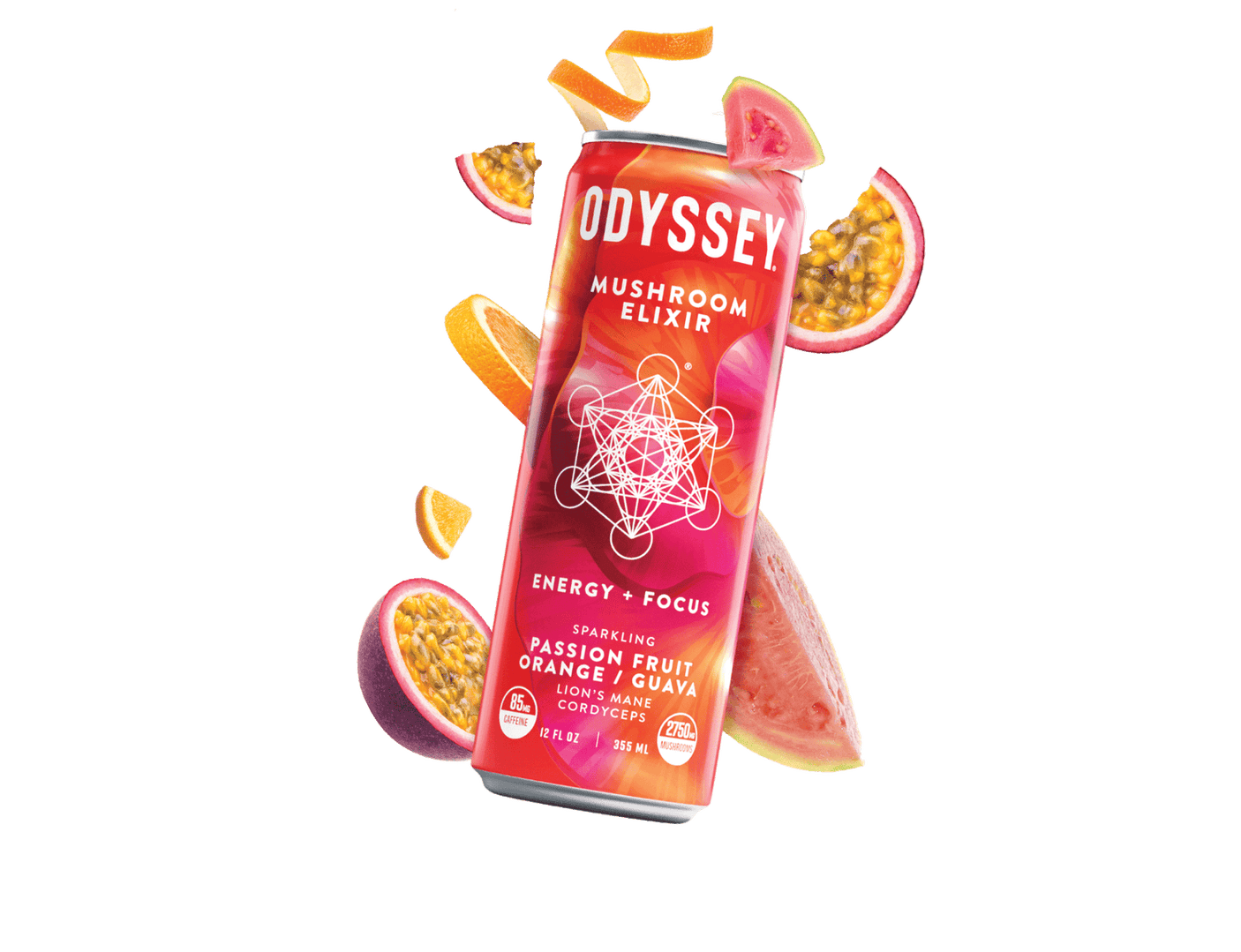 Odyssey Elixir Mushroom Sparking 12 pack