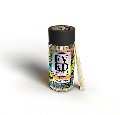 FVKD Exotics THCa Liquid Diamond Prerolls 5ct