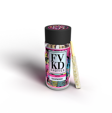 FVKD Exotics THCa Liquid Diamond Prerolls 5ct