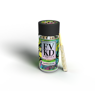 FVKD Exotics THCa Liquid Diamond Prerolls 5ct