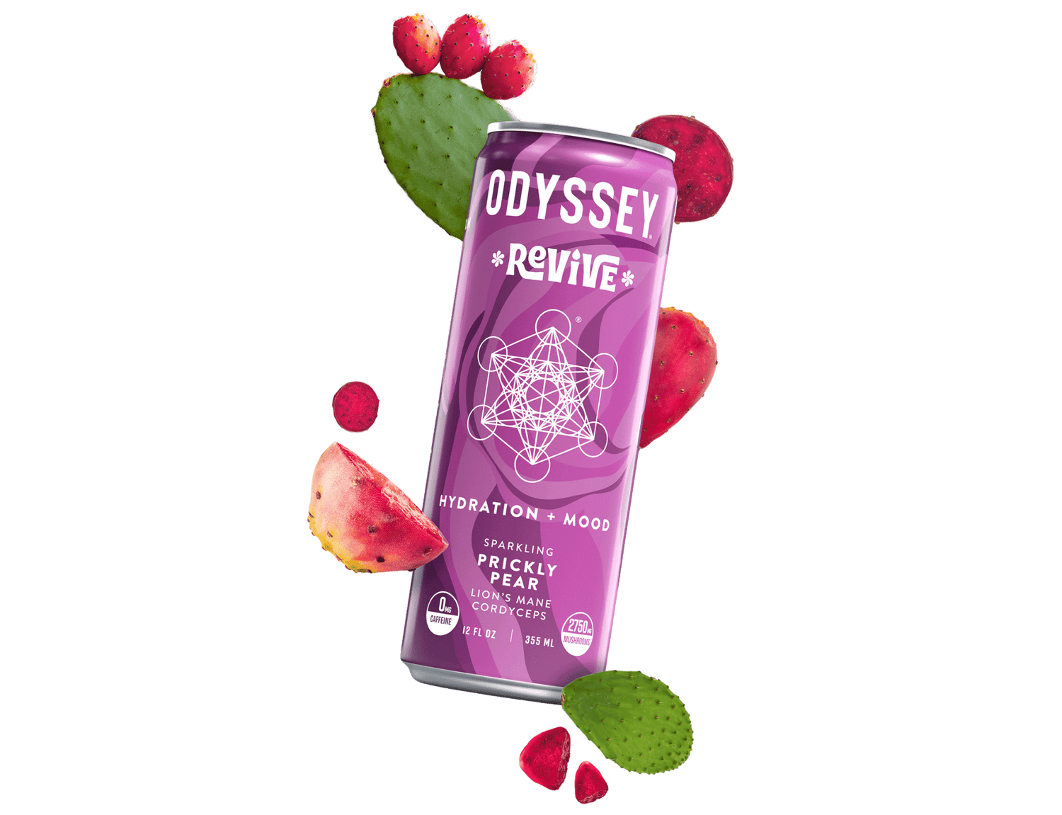 Odyssey Elixir Revive Mushroom Sparking 12 pack