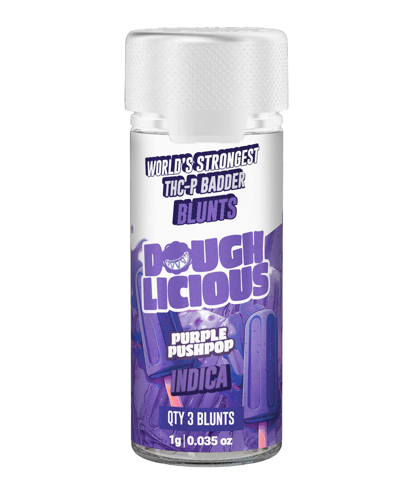 Doughlicious THC-P Badder Blunts 3ct