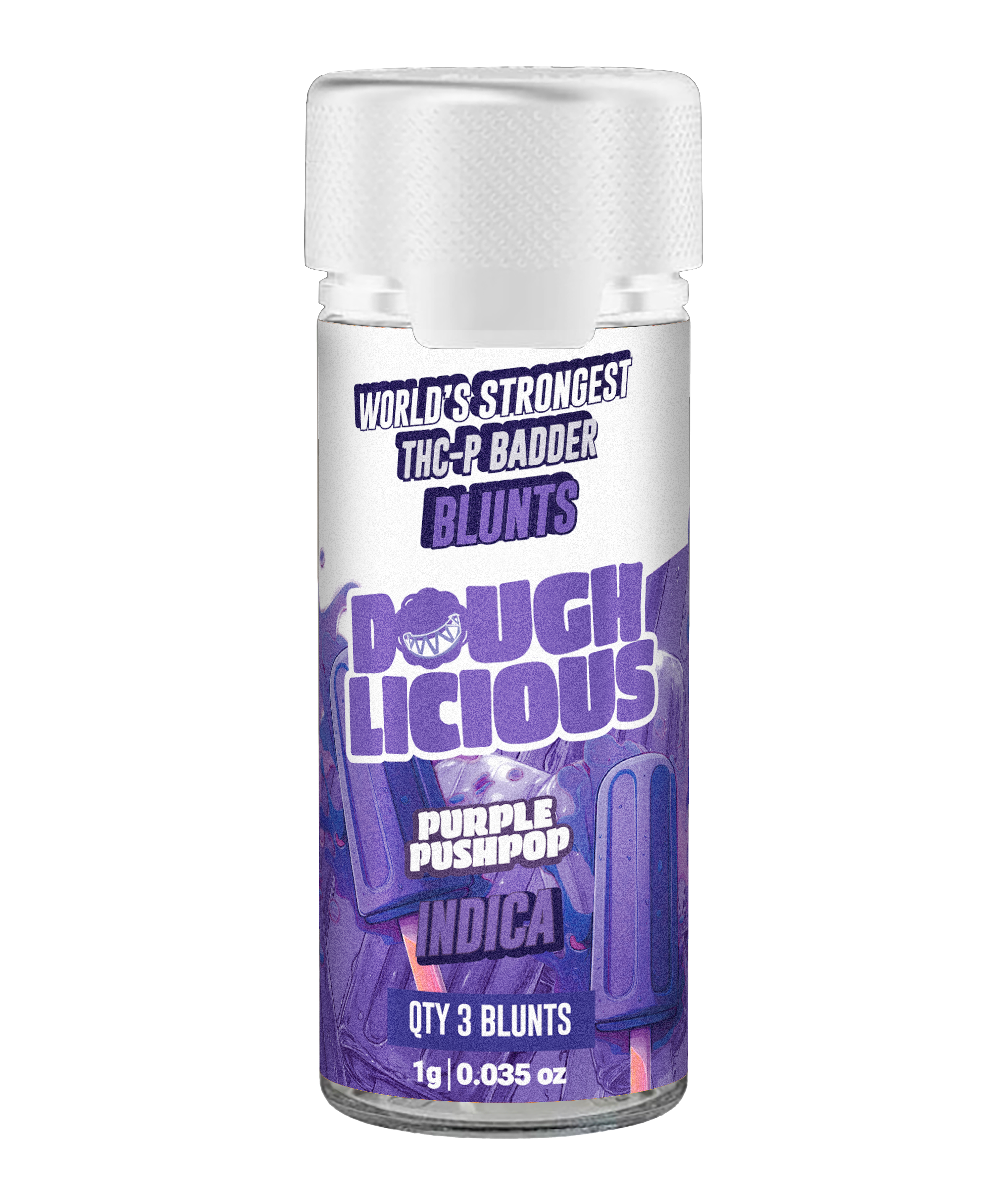 Doughlicious THC-P Badder Blunts 3ct