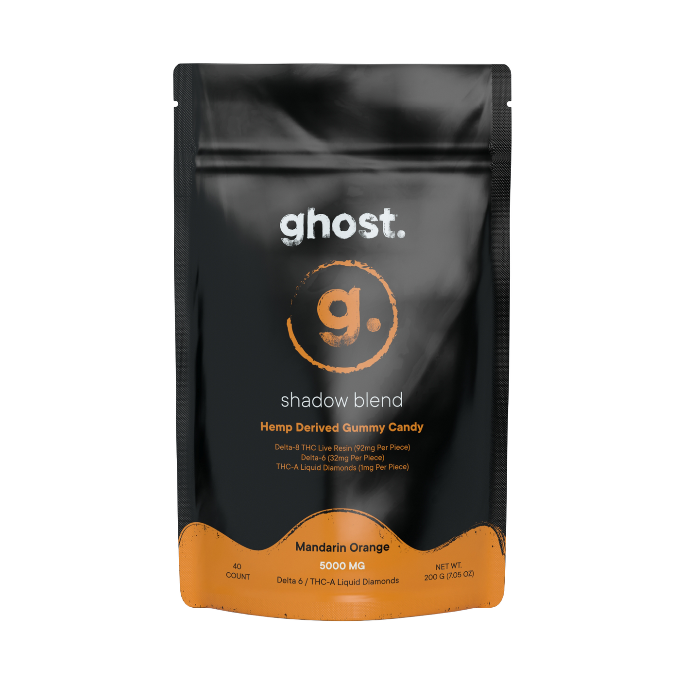 Ghost Delta-6 + THCa + Liquid Diamonds Gummies 5000mg / 40ct