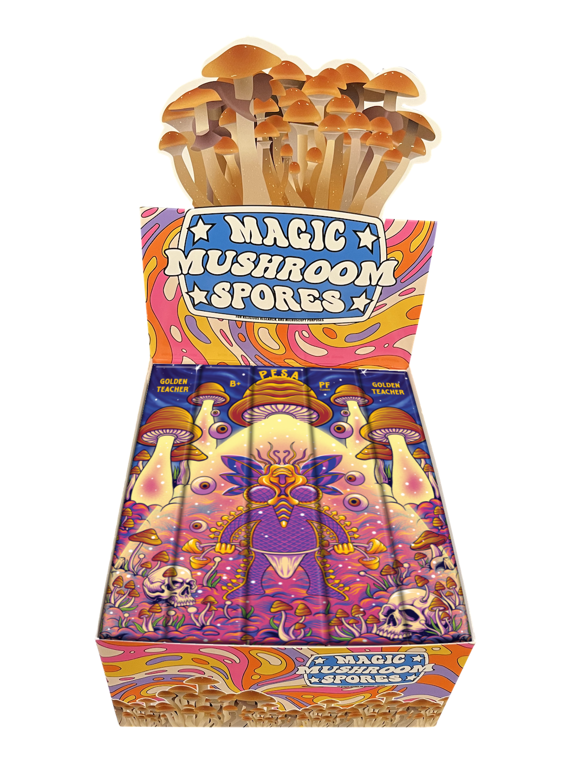 Lord of Spore Mushroom Spores "Bee Shaman" 5 Pack