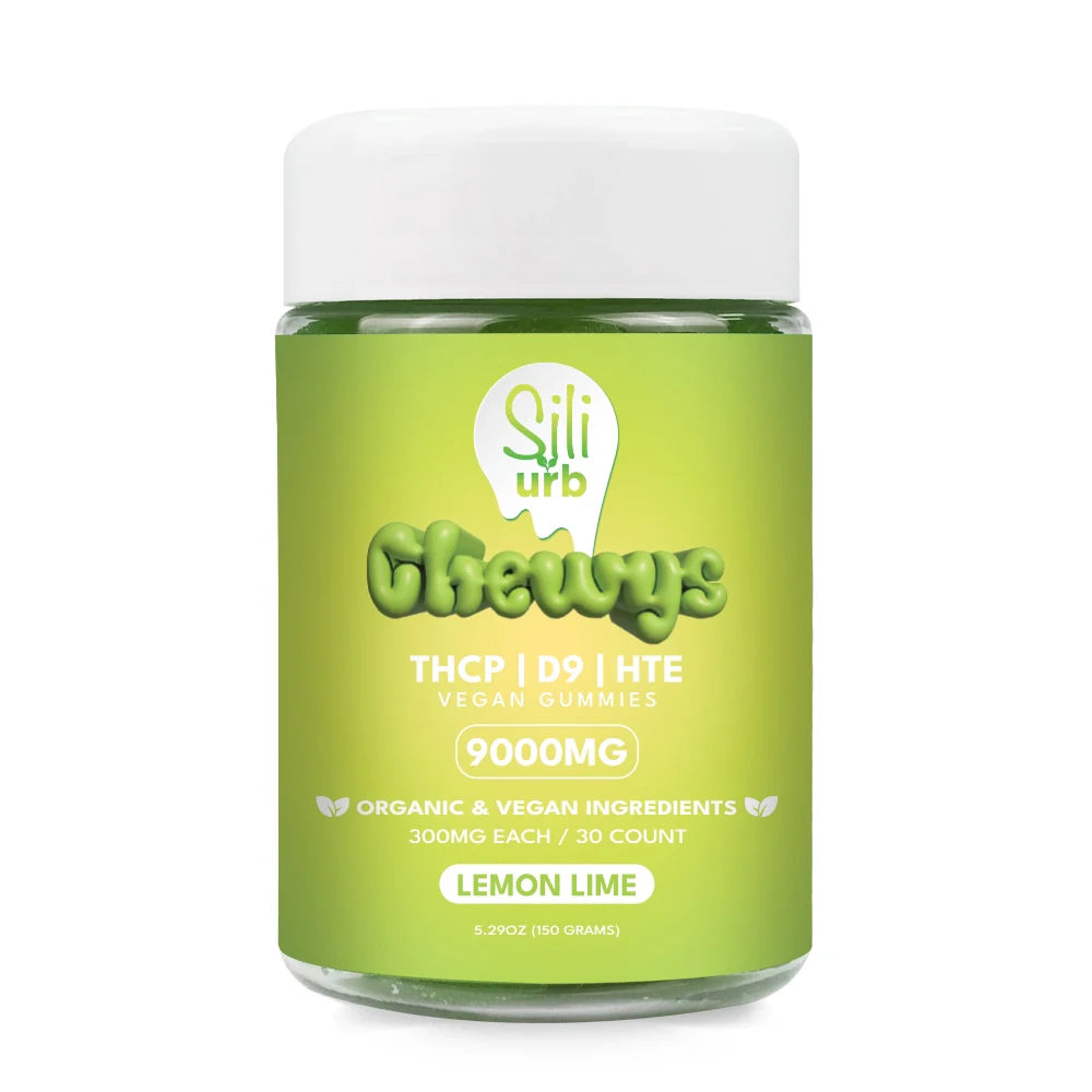 Sili x Urb D9 + THC-P + HTE Gummies 9000mg/30ct