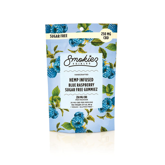 Smokiez CBD Sugar Free Gummies 250mg/10ct
