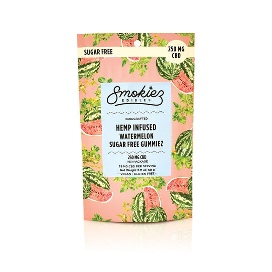 Smokiez CBD Sugar Free Gummies 250mg/10ct