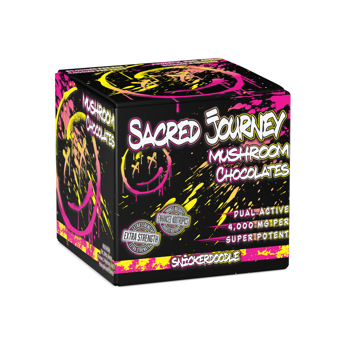 Sacred Journey Mega Dose Mushroom Chocolate Singles 20ct