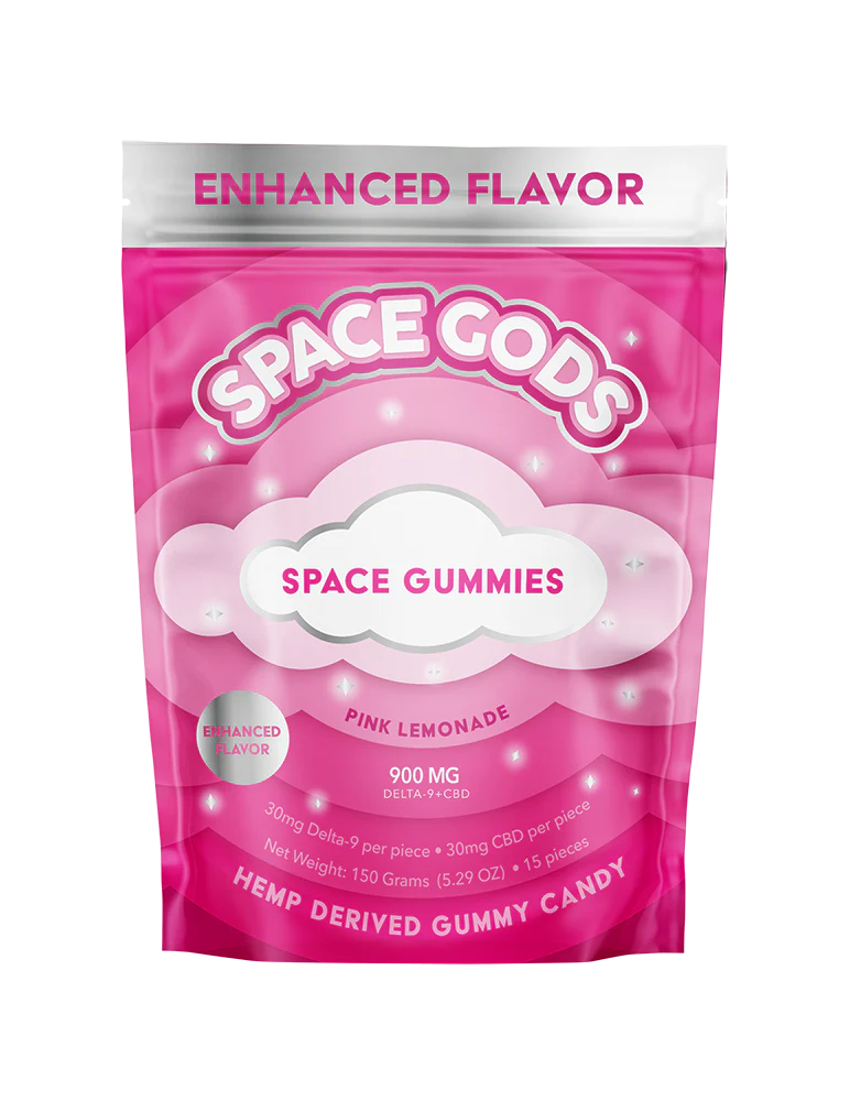 Space Gods D9 + CBD Gummies 900mg/15ct