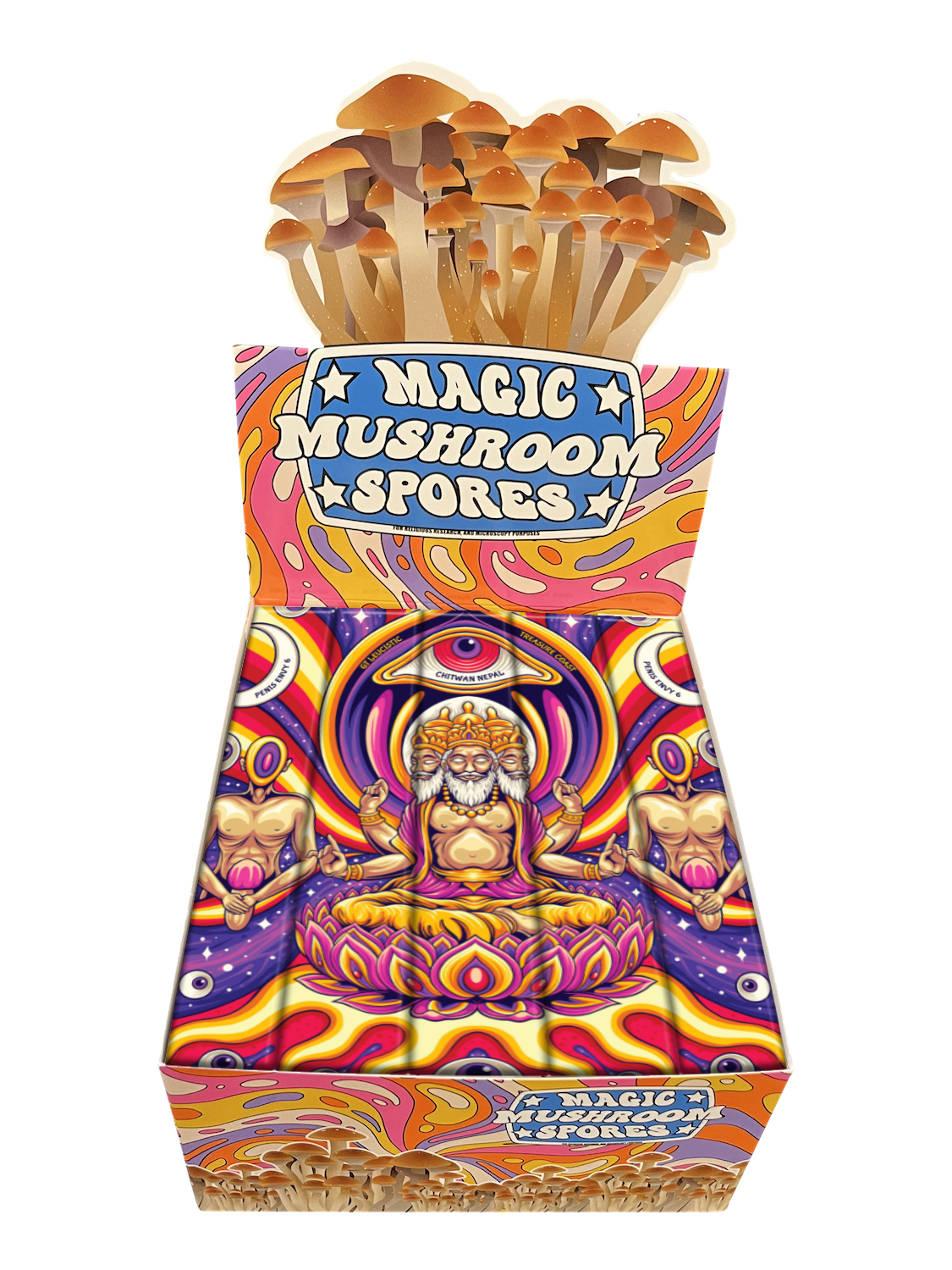 Lord of Spore Mushroom Spores "The Creation" 5 Pack