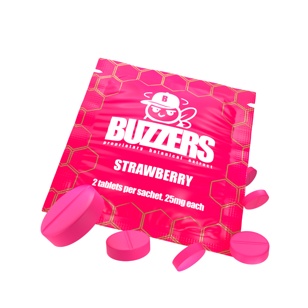 Buzzers Botanical Extract Tablets 50mg/2ct