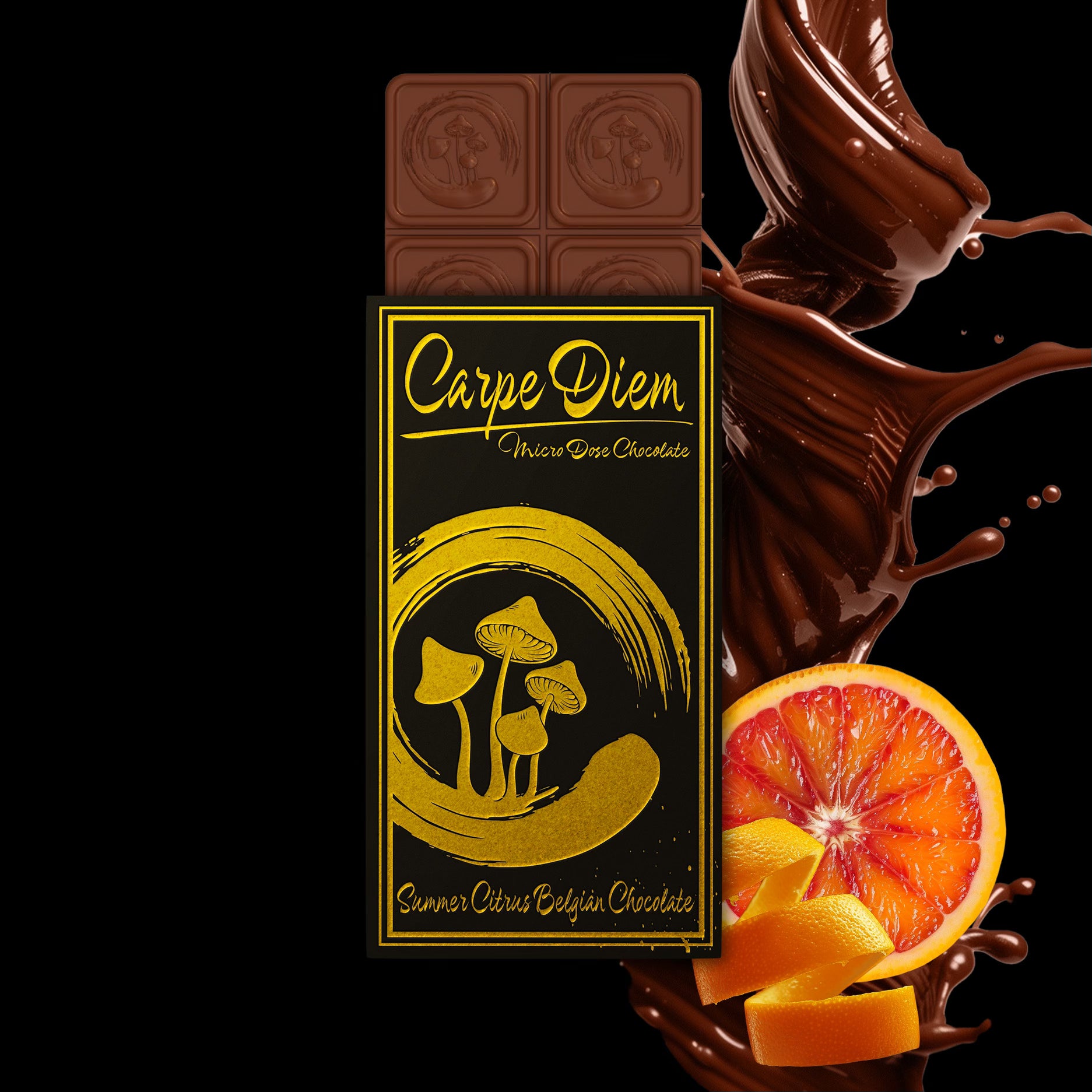 Carpe Diem Mushroom Chocolate Bar