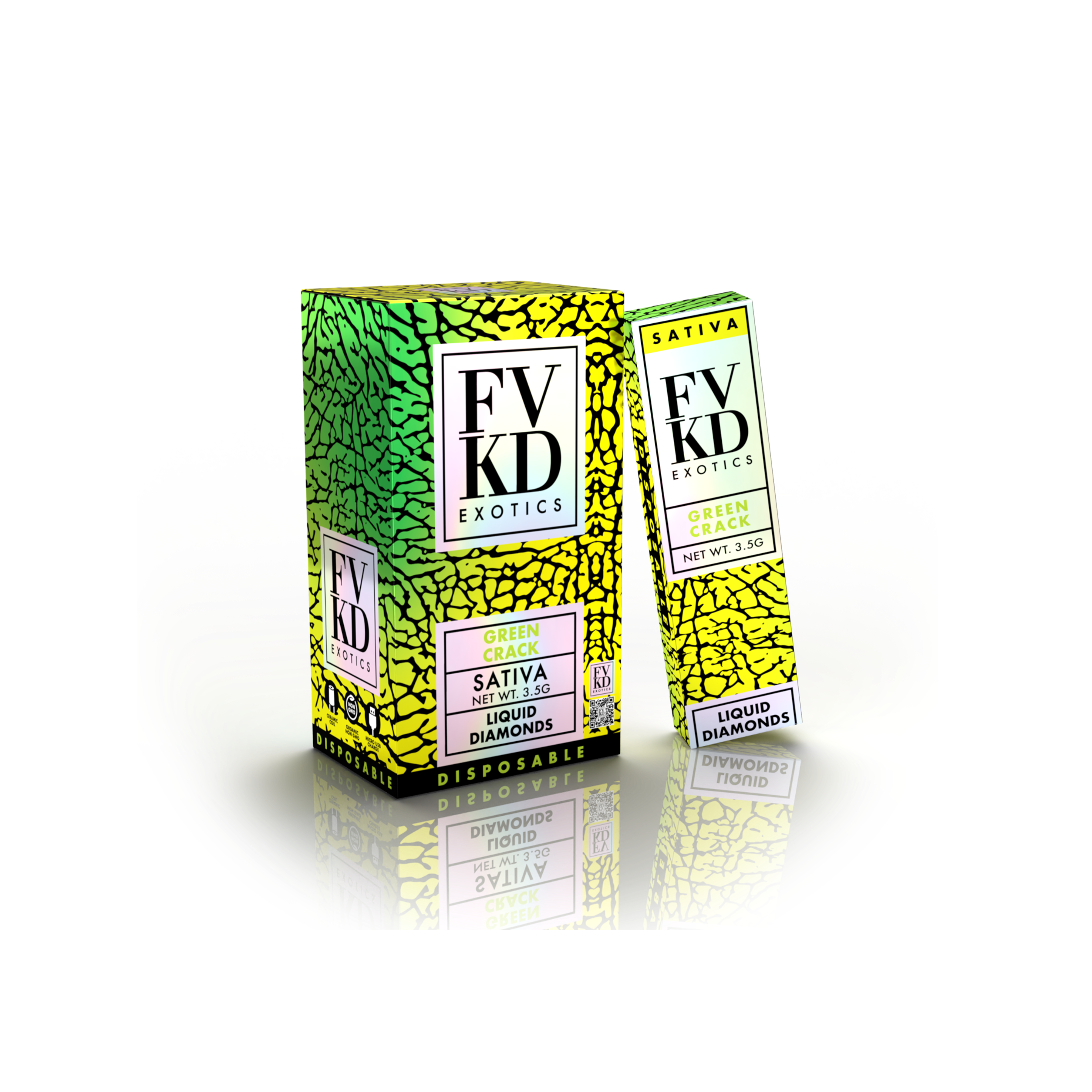 FVKD Exotics Liquid Diamonds Disposable 3.5 Gram