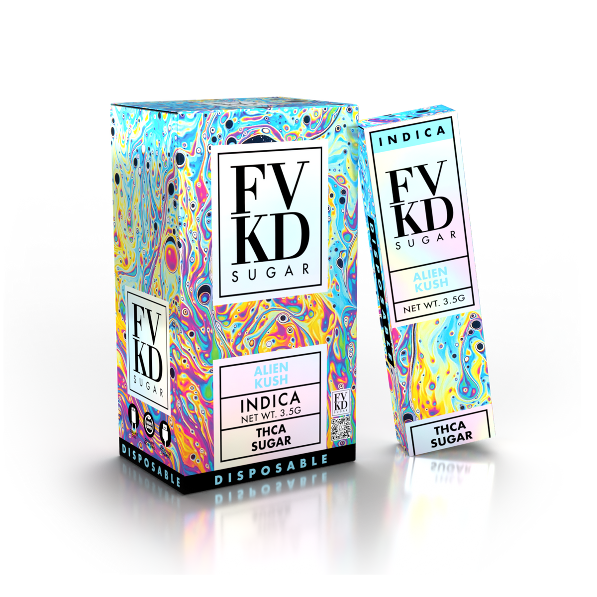FVKD THCa Sugar Disposable 3.5 Gram