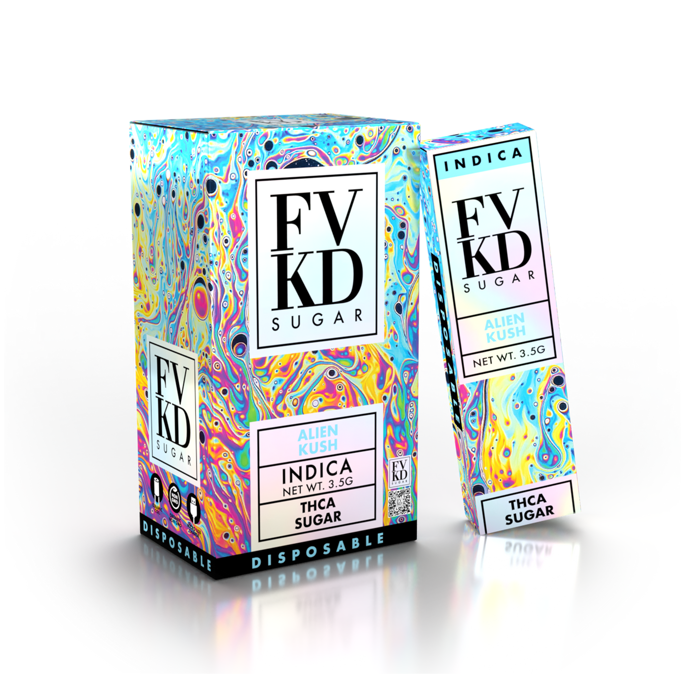 FVKD THCa Sugar Disposable 3.5 Gram