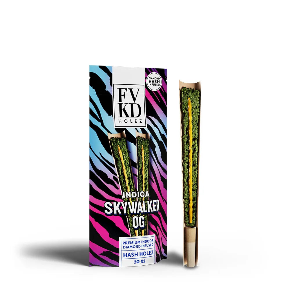 FVKD Diamond Infused Naked Hash Holez 2g x 2ct