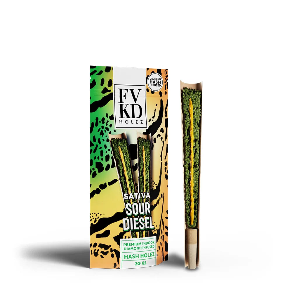 FVKD Diamond Infused Naked Hash Holez 2g x 2ct