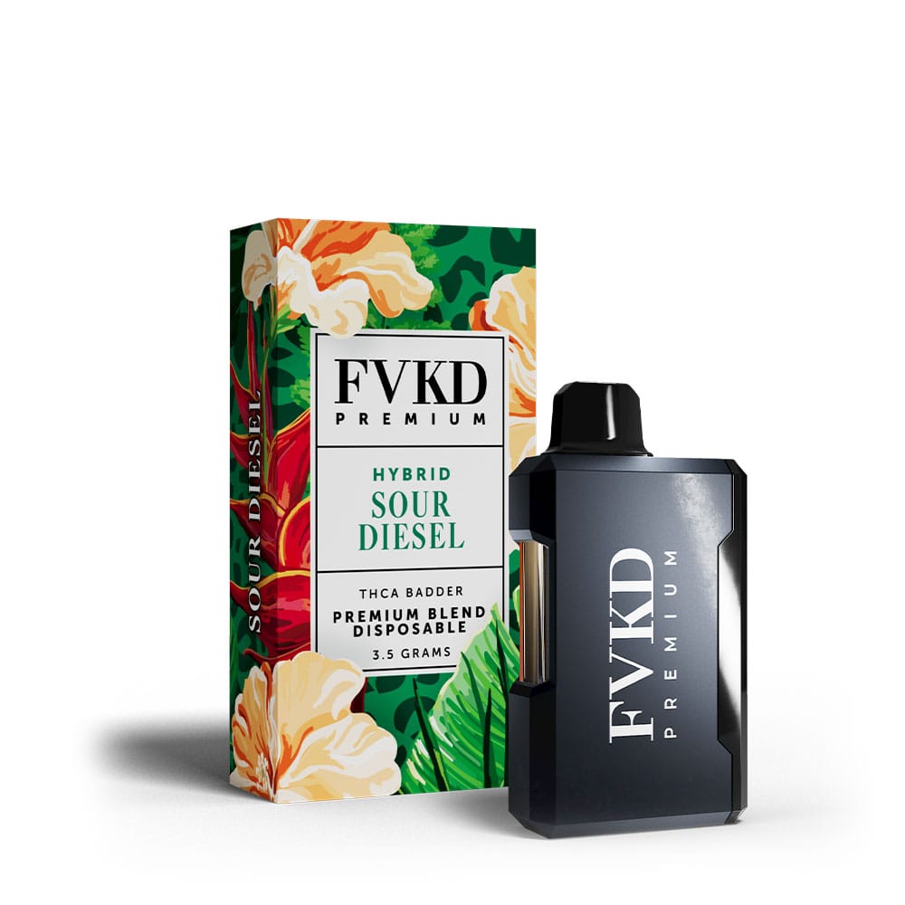 FVKD Premium THCa Badder Disposables 3.5 Gram