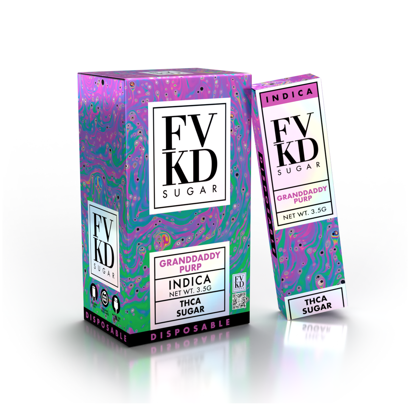 FVKD THCa Sugar Disposable 3.5 Gram