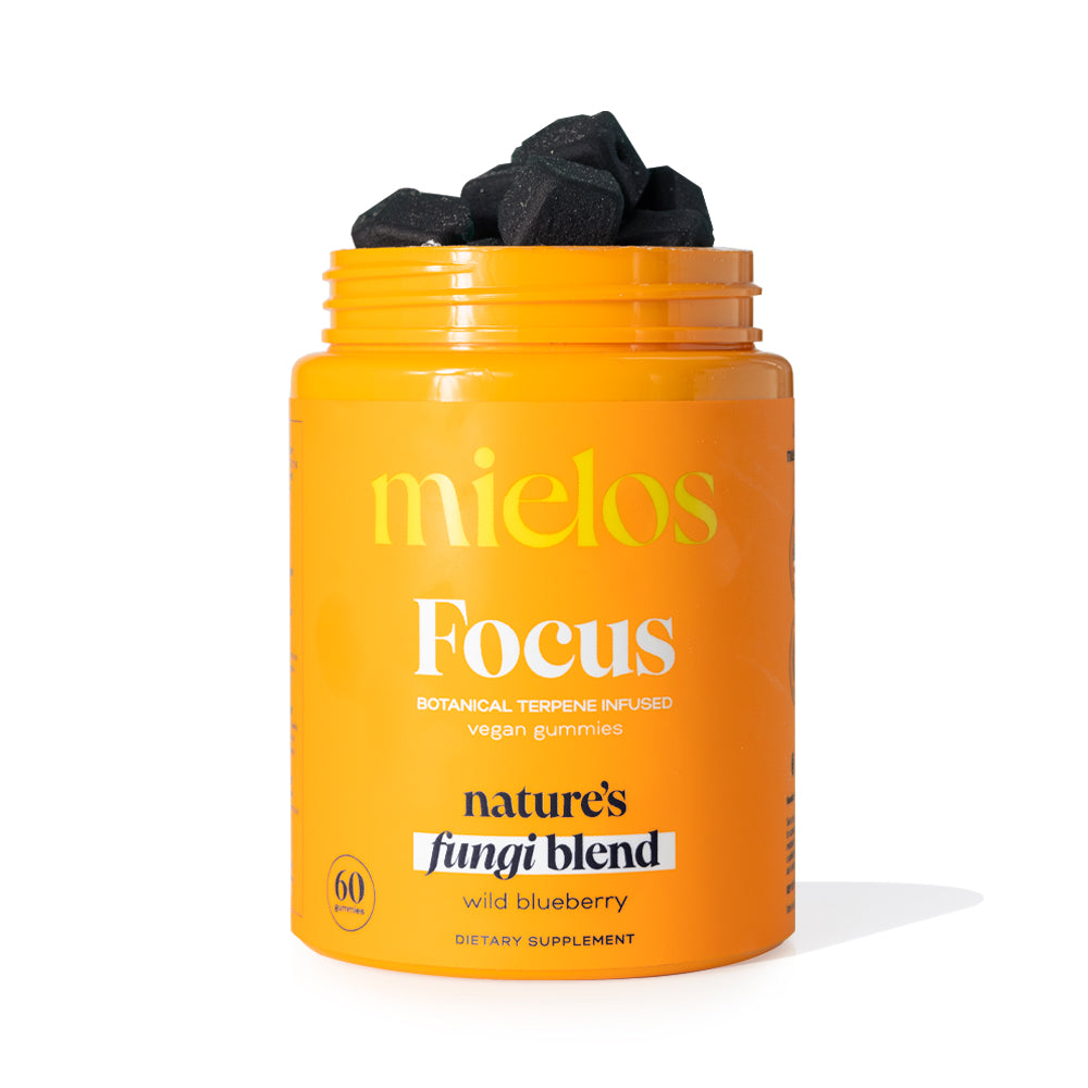 Mielos Botanical Terpene Infused Focus Gummies 60ct