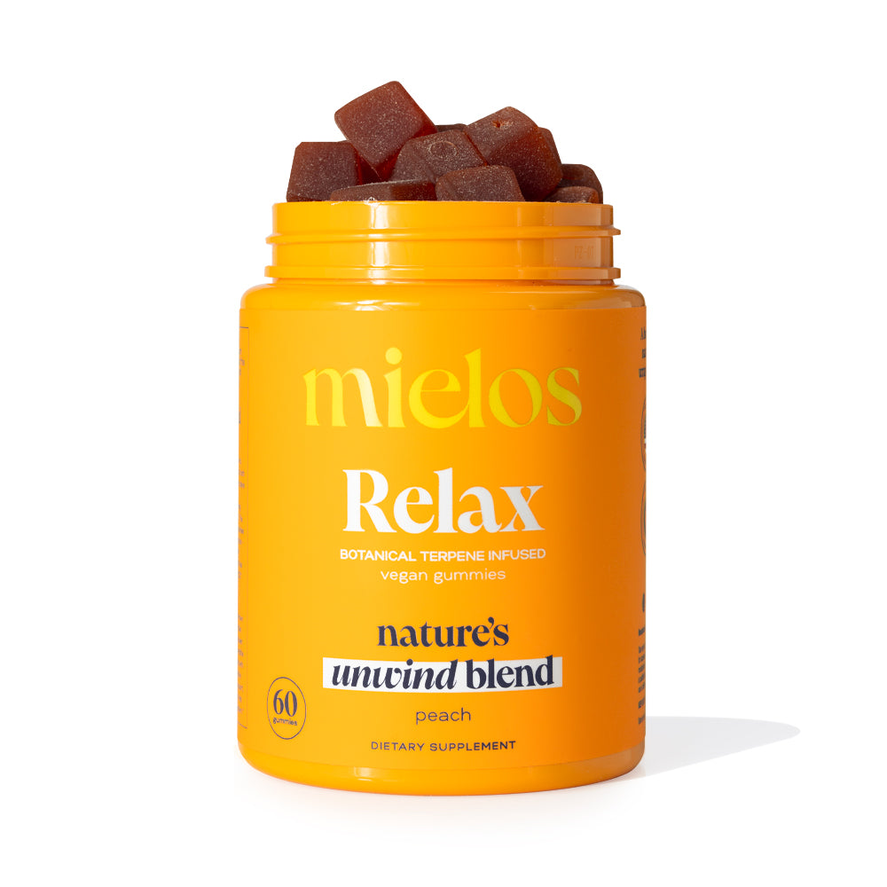 Mielos Botanical Terpene Infused Relax Gummies 60ct